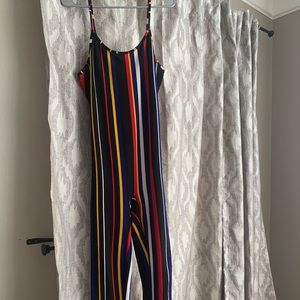 Striped Jumpsuit